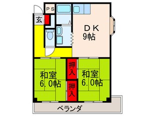 ファミ－ル吉村の物件間取画像